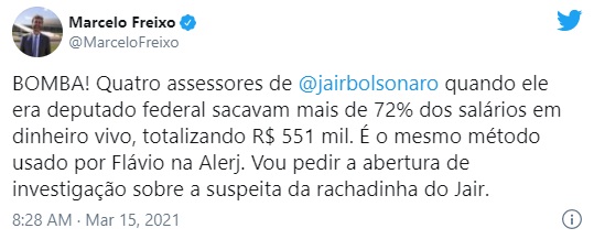 quadrilha bolsonaro