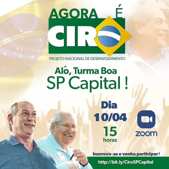 Agora é Ciro SP capital