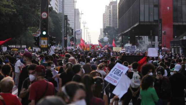 Protestos contra Bolsonaro