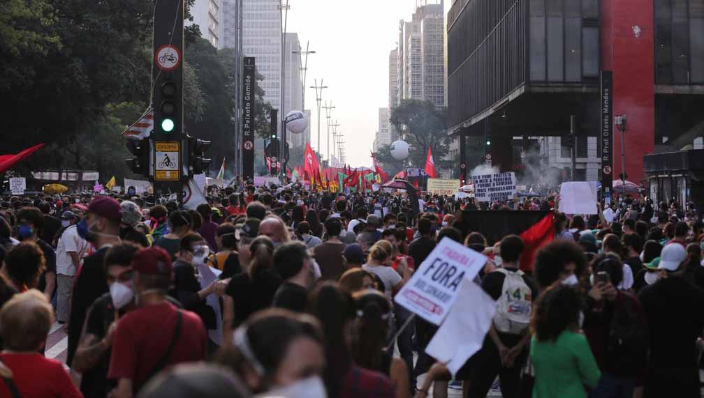 Protestos contra Bolsonaro