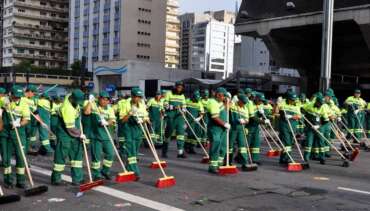 Garis fizeram greve em SP