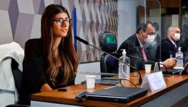 Mia Khalifa 'aparece' na CPI