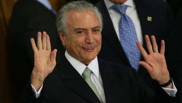 Temer diz que escreveu nota de Bolsonaro