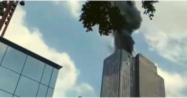 Incêndio atinge prédio na Avenida Paulista, em São Paulo