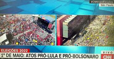 Ato por Lula e Bolsonaro ficam vazios em SP; petista atrasa discurso para 'encher'