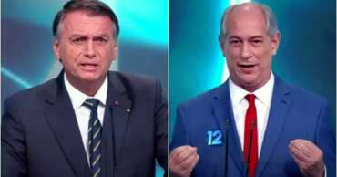 Com púlpito de Lula vazio, Ciro enfrenta Bolsonaro em debate do SBT