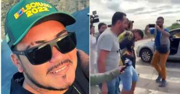 Vídeo: Autor de chacina no MT se entrega após morte de comparsa