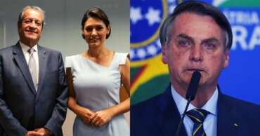 Bolsonaro chora em evento do PL com Michelle: “Momento difícil”