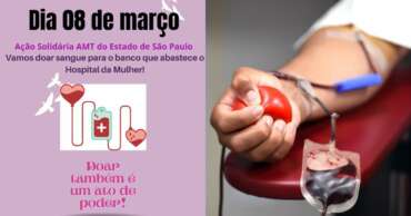 Movimento de mulheres do PDT promove ação de doação de sangue no 8/3