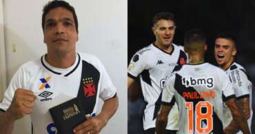 Daciolo lidera oração coletiva, Vasco vence e deixa lanterna