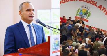 Vídeo: Pancadaria entre vereadores expõe racha político no RJ