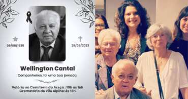 Quadro histórico do PDT, Wellington Cantal morre em São Paulo aos 88 anos